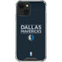 NBA Dallas Mavericks Standard - Blue iPhone 13 Clear Case