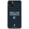 NBA Dallas Mavericks Standard - Blue iPhone 13 Mini Clear Case