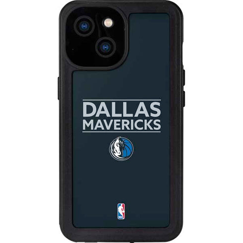 NBA Dallas Mavericks Standard - Blue iPhone 13 Mini Waterproof Case