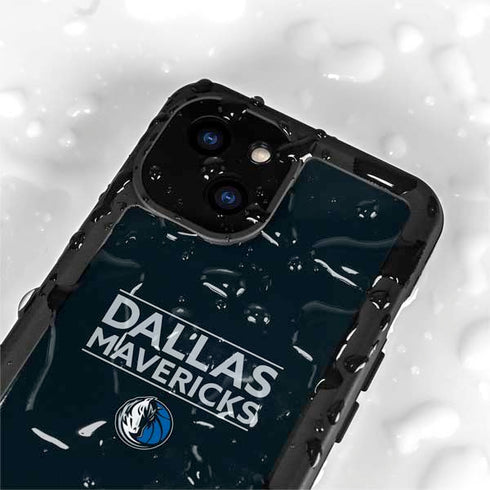 NBA Dallas Mavericks Standard - Blue iPhone 13 Mini Waterproof Case