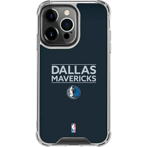 NBA Dallas Mavericks Standard - Blue iPhone 13 Pro Clear Case