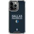 NBA Dallas Mavericks Standard - Blue iPhone 13 Pro Clear Case