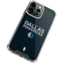 NBA Dallas Mavericks Standard - Blue iPhone 13 Pro Max Clear Case