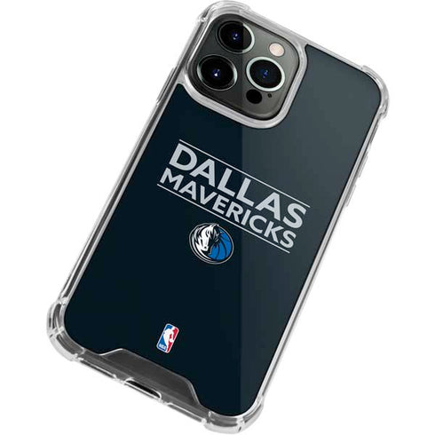 NBA Dallas Mavericks Standard - Blue iPhone 14 Pro Clear Case