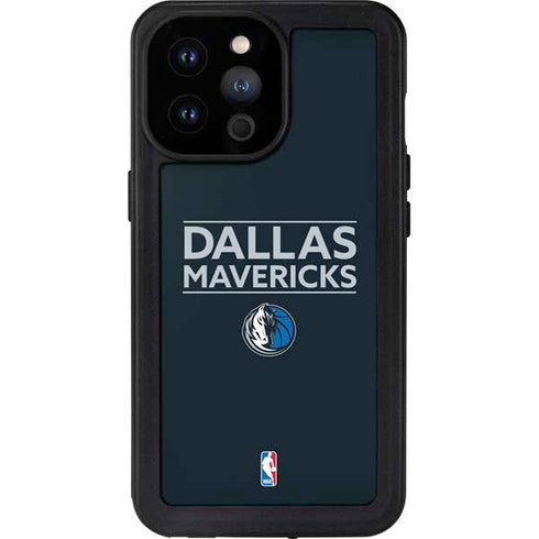 NBA Dallas Mavericks Standard - Blue iPhone 14 Pro Max Waterproof Case