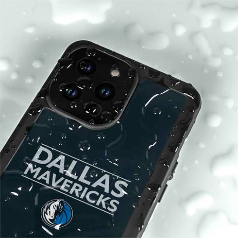 NBA Dallas Mavericks Standard - Blue iPhone 14 Pro Max Waterproof Case