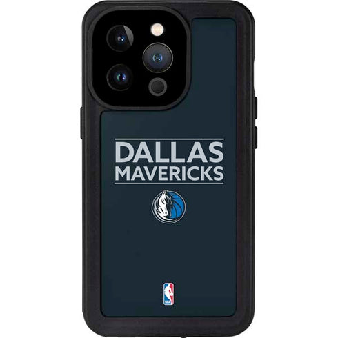 NBA Dallas Mavericks Standard - Blue iPhone 14 Pro Waterproof Case