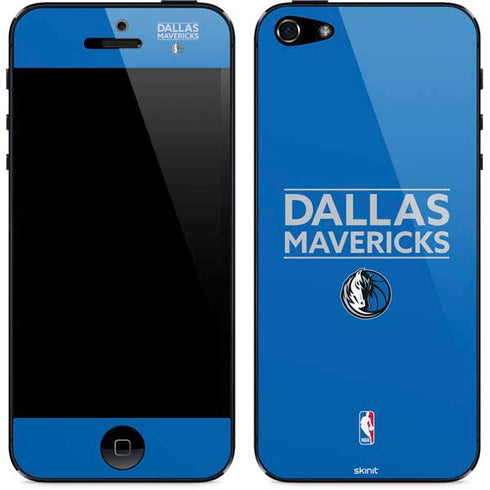 NBA Dallas Mavericks Standard - Light Blue iPhone 5/5s/5SE Skin