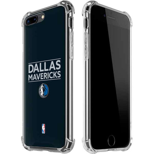 NBA Dallas Mavericks Standard - Blue iPhone 7/8 Plus Clear Case