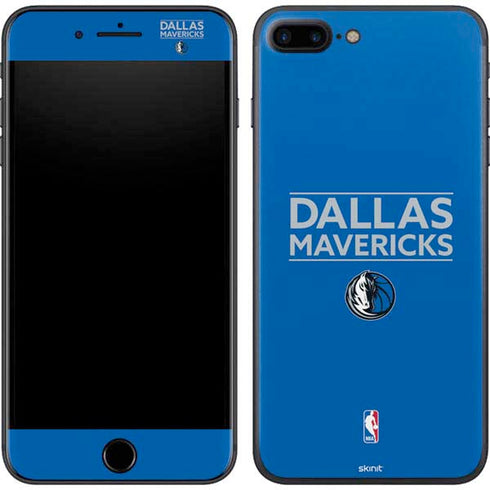 NBA Dallas Mavericks Standard - Light Blue iPhone 8 Plus Skin