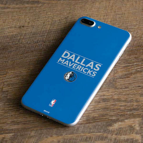 NBA Dallas Mavericks Standard - Light Blue iPhone 8 Plus Skin
