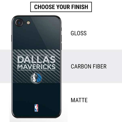 NBA Dallas Mavericks Standard - Blue iPhone SE (2nd & 3rd Gen) Skin