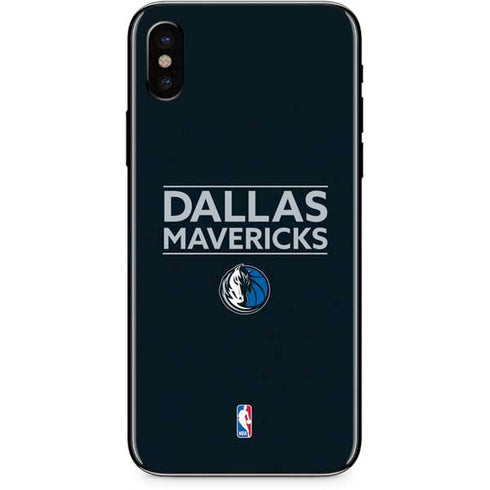 NBA Dallas Mavericks Standard - Blue iPhone X Skin