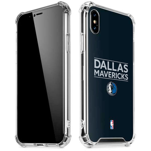 NBA Dallas Mavericks Standard - Blue iPhone XS Max Clear Case