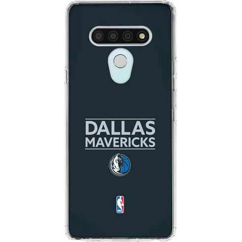 NBA Dallas Mavericks Standard - Blue LG Stylo 6 Clear Case