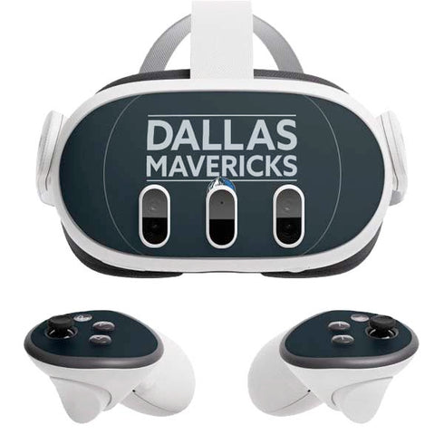 NBA Dallas Mavericks Standard - Blue Meta Quest 3 Skin