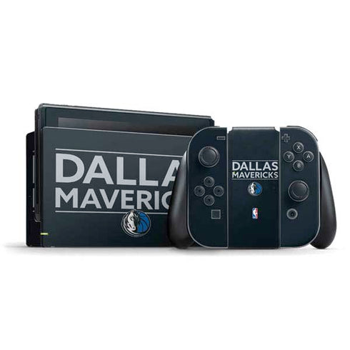 NBA Dallas Mavericks Standard - Blue Nintendo Switch Bundle Skin