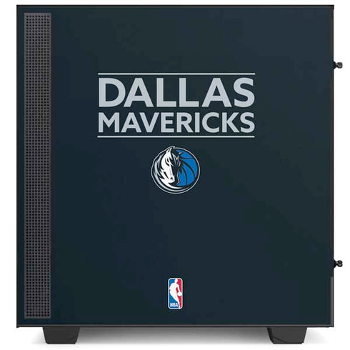 NBA Dallas Mavericks Standard - Blue NZXT H510 Compact ATX Mid-Tower Case Skin