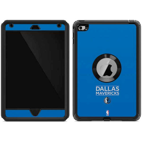NBA Dallas Mavericks Standard - Light Blue Otterbox Defender iPad Skin