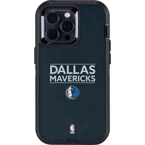 NBA Dallas Mavericks Standard - Blue Otterbox Defender iPhone Skin