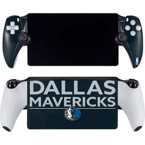 NBA Dallas Mavericks Standard - Blue PlayStation Portal Remote Player Skin