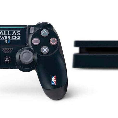 NBA Dallas Mavericks Standard - Blue PS4 Slim Bundle Skin