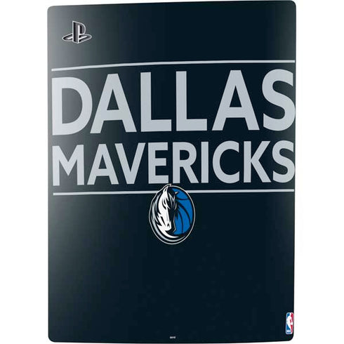 NBA Dallas Mavericks Standard - Blue PS5 Digital Edition Console Skin
