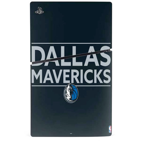 NBA Dallas Mavericks Standard - Blue PS5 Slim Digital Edition Bundle Skin
