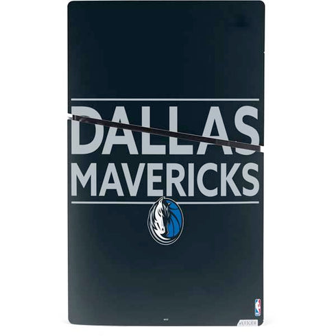NBA Dallas Mavericks Standard - Blue PS5 Slim Digital Edition Bundle Skin