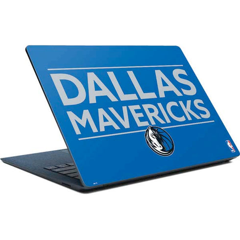 NBA Dallas Mavericks Standard - Light Blue Surface Laptop Skin