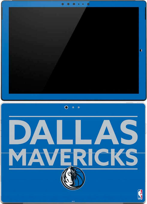 NBA Dallas Mavericks Standard - Light Blue Surface Pro (2017) Skin