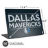NBA Dallas Mavericks Standard - Blue Universal Laptop 14in (11.4 x 8.2in) Skin