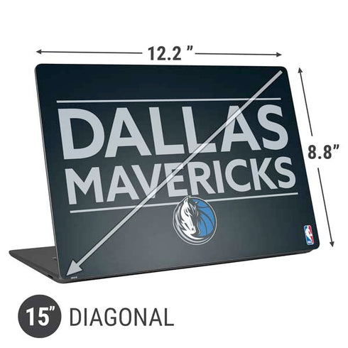 NBA Dallas Mavericks Standard - Blue Universal Laptop 15in (12.2 x 8.8in) Skin