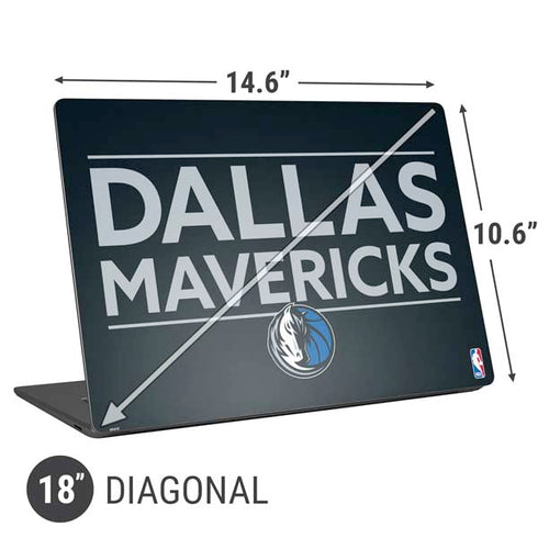 NBA Dallas Mavericks Standard - Blue Universal Laptop 18in (14.6 x 10.6in) Skin