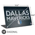 NBA Dallas Mavericks Standard - Blue Universal Laptop 18in (14.6 x 10.6in) Skin