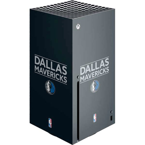 NBA Dallas Mavericks Standard - Blue Xbox Series X Console Skin