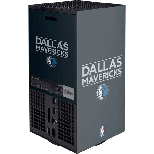 NBA Dallas Mavericks Standard - Blue Xbox Series X Console Skin