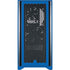 NBA Dallas Mavericks Standard - Light Blue Corsair 4000D Tempered Glass Mid-Tower ATX Case Skin
