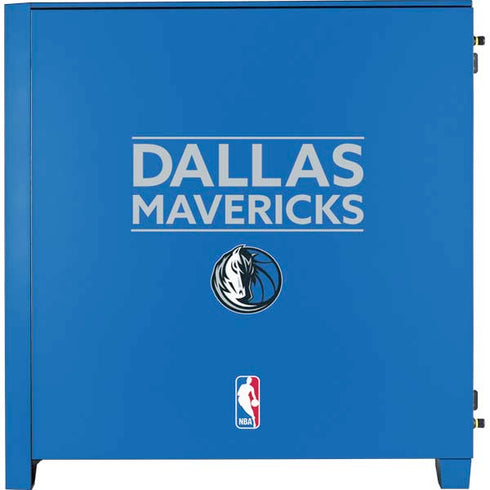 NBA Dallas Mavericks Standard - Light Blue Corsair 4000D Tempered Glass Mid-Tower ATX Case Skin
