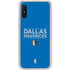 NBA Dallas Mavericks Standard - Light Blue Galaxy A10e Clear Case