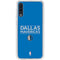 NBA Dallas Mavericks Standard - Light Blue Galaxy A50 Clear Case