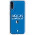 NBA Dallas Mavericks Standard - Light Blue Galaxy A50 Clear Case