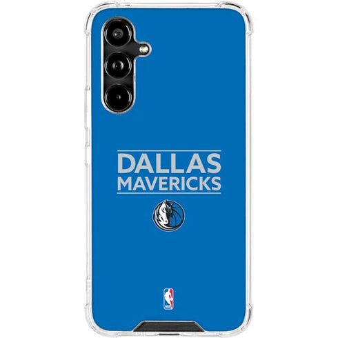 NBA Dallas Mavericks Standard - Light Blue Galaxy A54 5G Clear Case