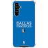 NBA Dallas Mavericks Standard - Light Blue Galaxy A54 5G Clear Case