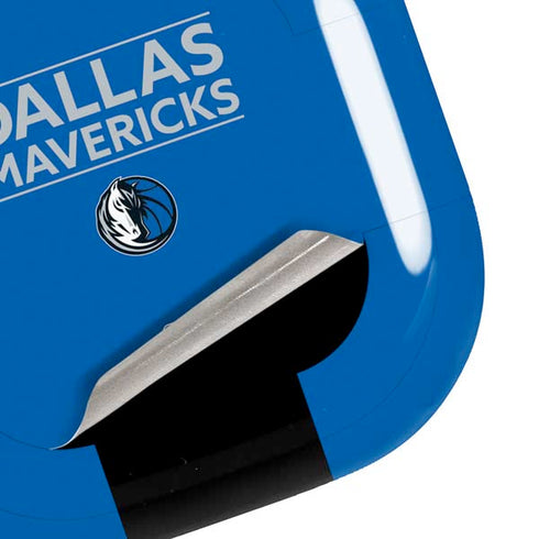 NBA Dallas Mavericks Standard - Light Blue Galaxy Buds Pro Skin