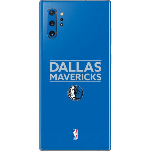 NBA Dallas Mavericks Standard - Light Blue Galaxy Note 10 Plus Skin