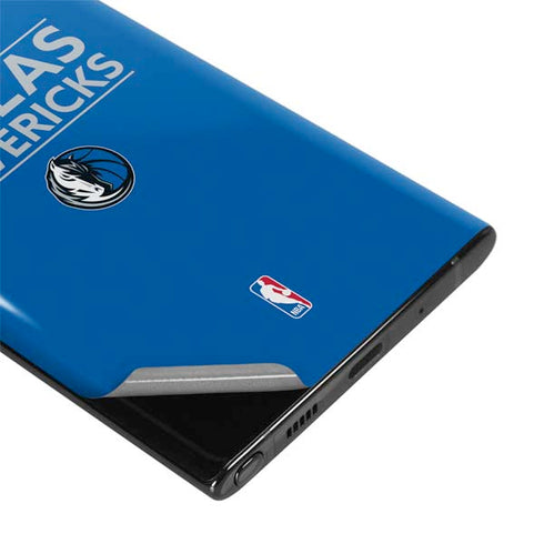 NBA Dallas Mavericks Standard - Light Blue Galaxy Note 10 Plus Skin