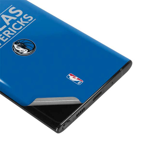 NBA Dallas Mavericks Standard - Light Blue Galaxy Note 10 Skin