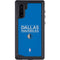 NBA Dallas Mavericks Standard - Light Blue Galaxy Note 10 Waterproof Case