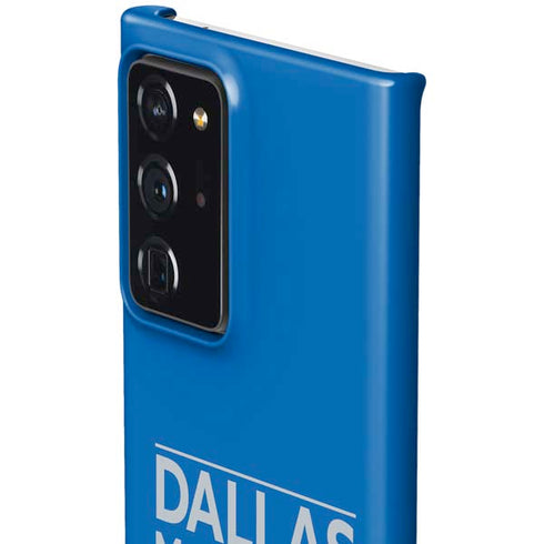 NBA Dallas Mavericks Standard - Light Blue Galaxy Note20 Ultra 5G Lite Case